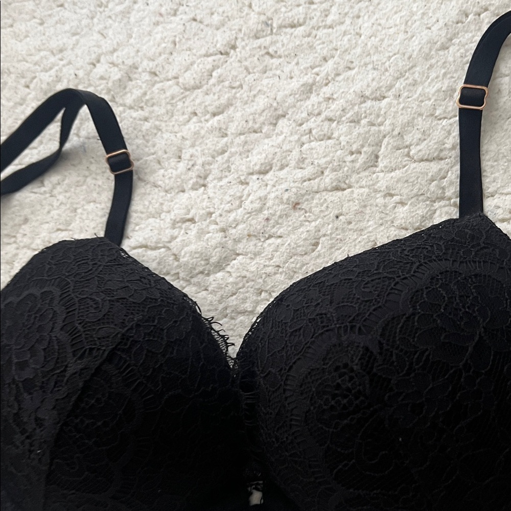 Victoria's Secret Black  Bra push up bra